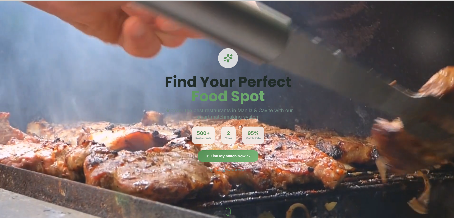 Cozy Crave Finder - Tinder-based Food Hunting