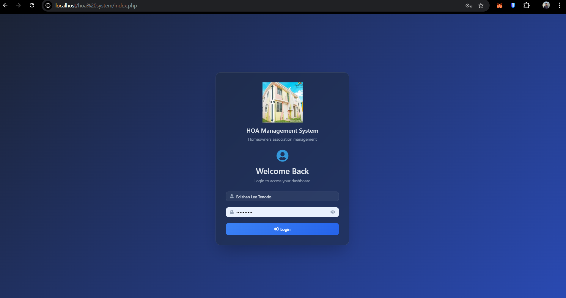 Hoa Management System