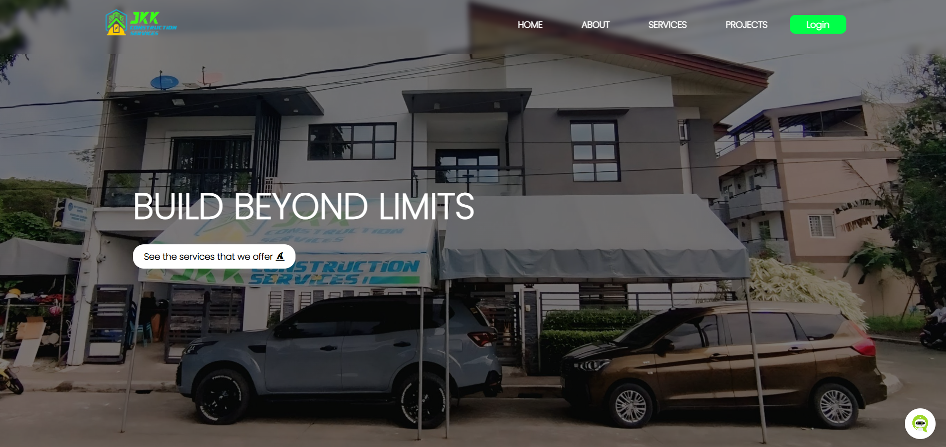 Construction Portfolio Website